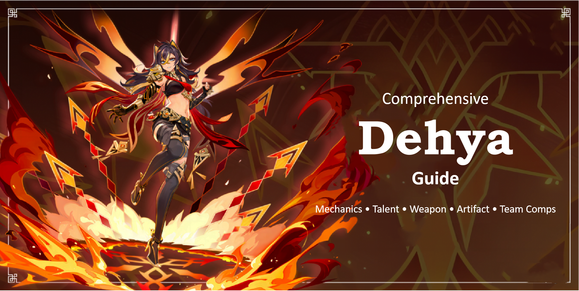 Genshin Impact Dehya materials for ascension and talents
